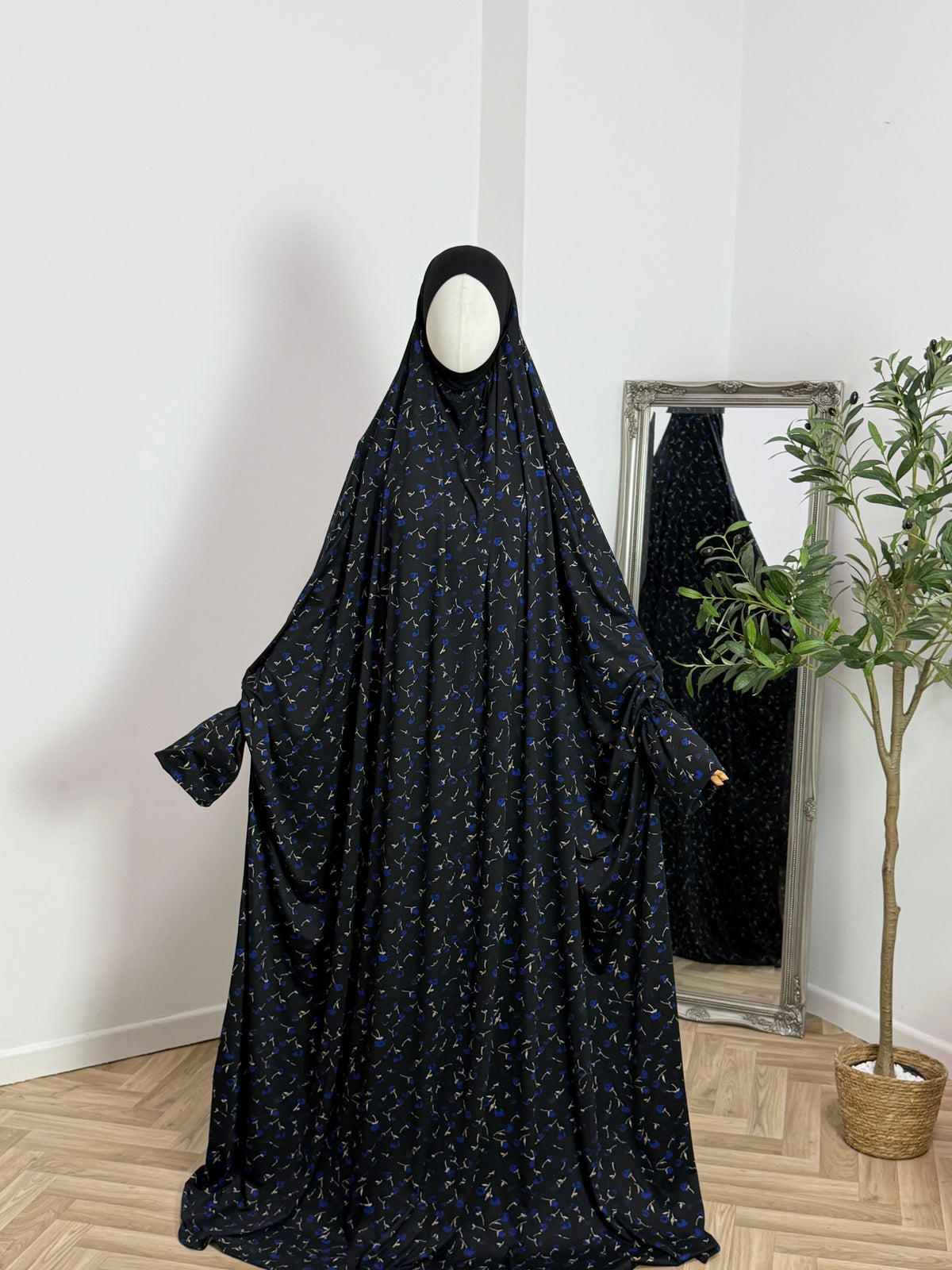 Prayer jilbab made of bamboo viscose