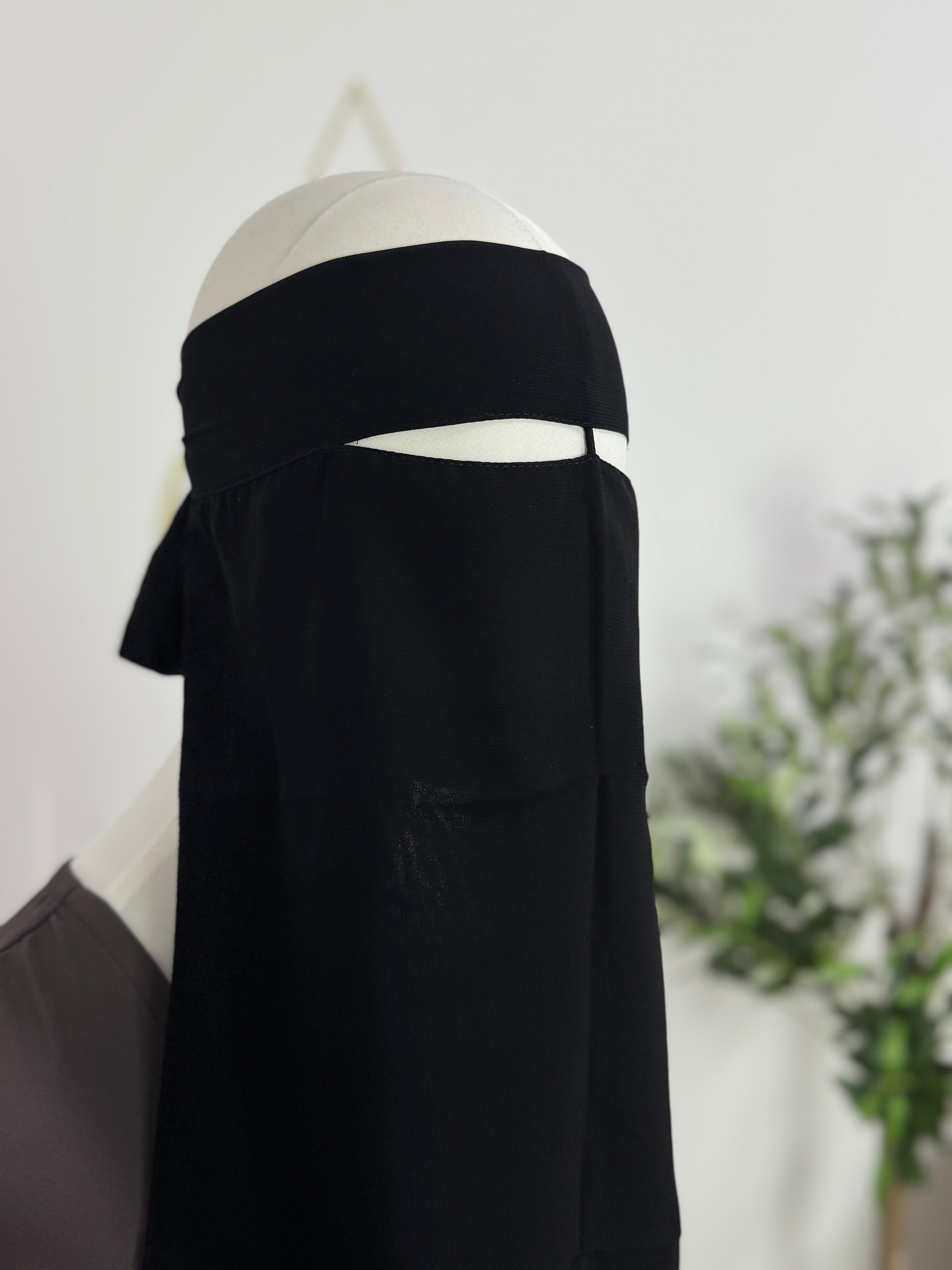 Niqab einlagig
