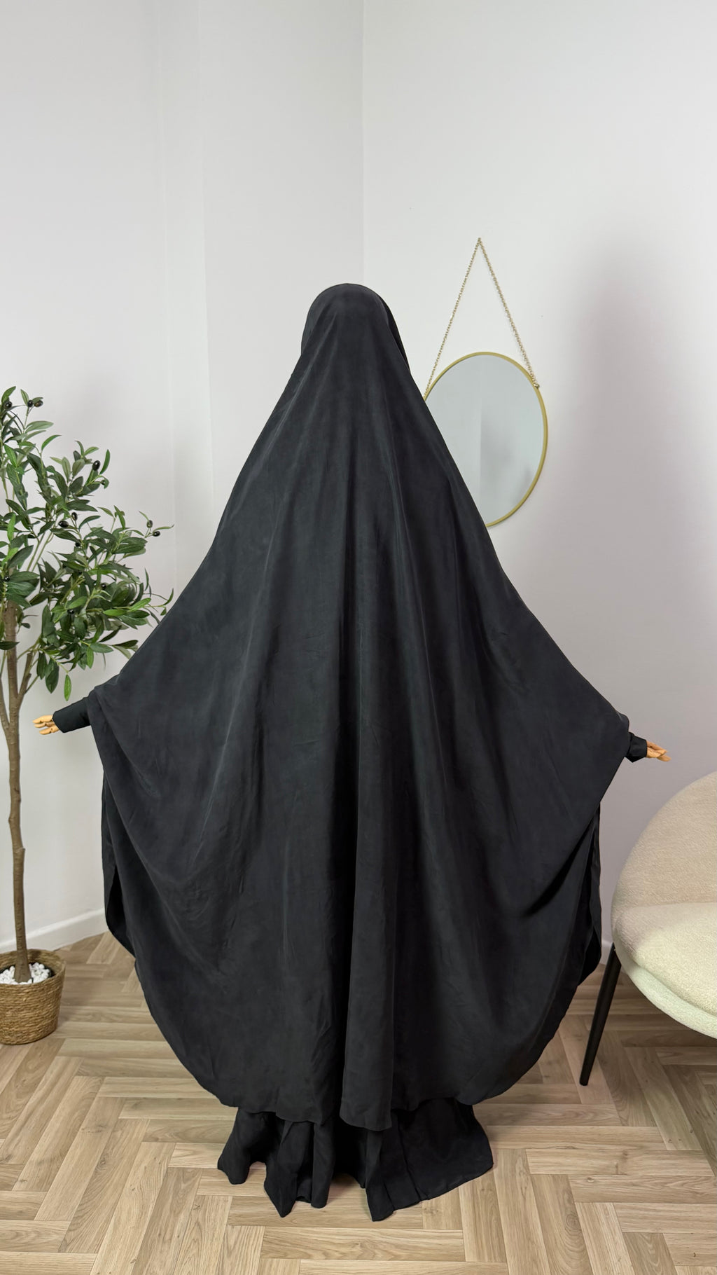 2-teiliger Jilbab aus Cupro