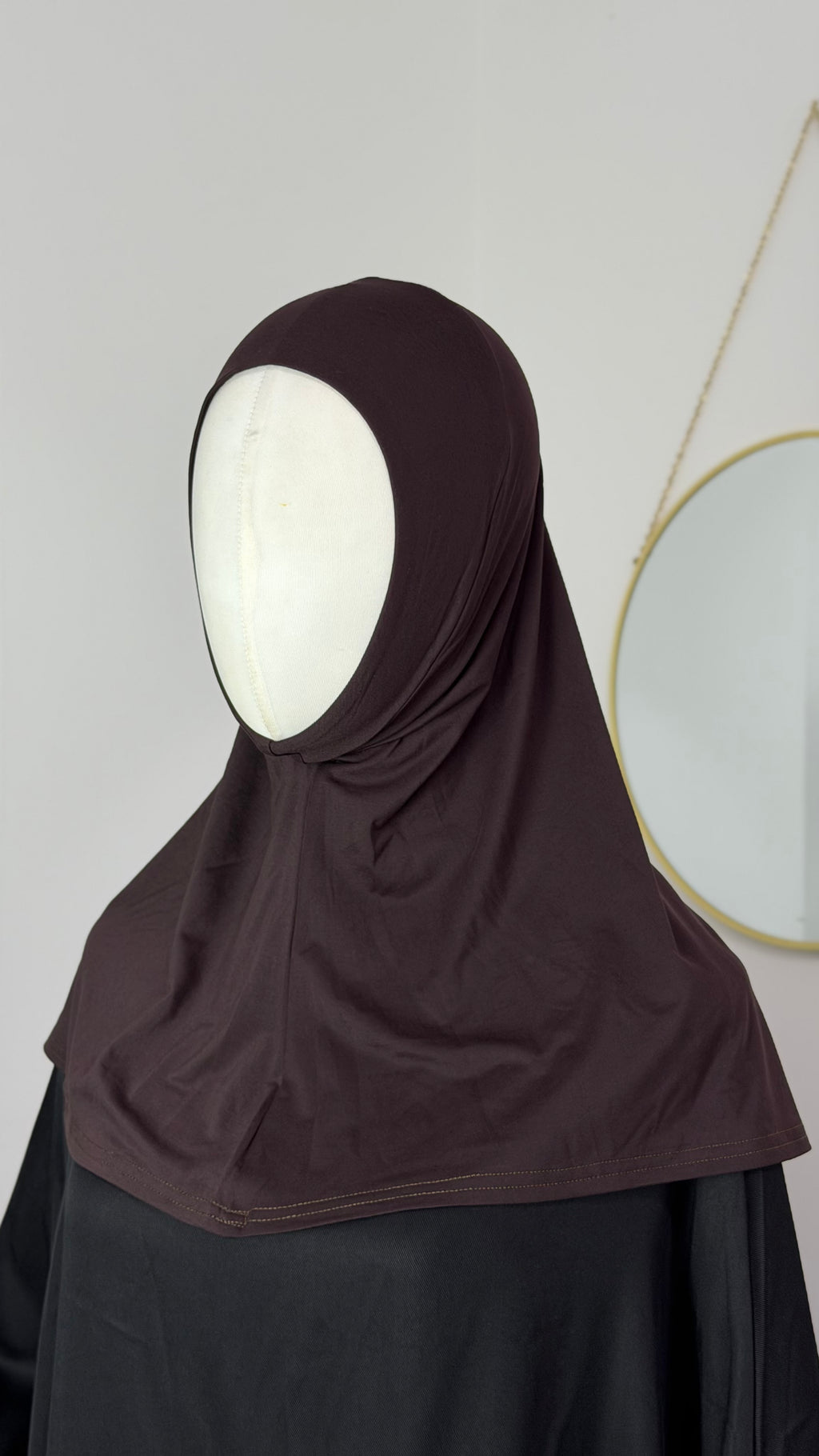 Schlauch-Unterhijab mit Hals- und Kinnbedeckung
