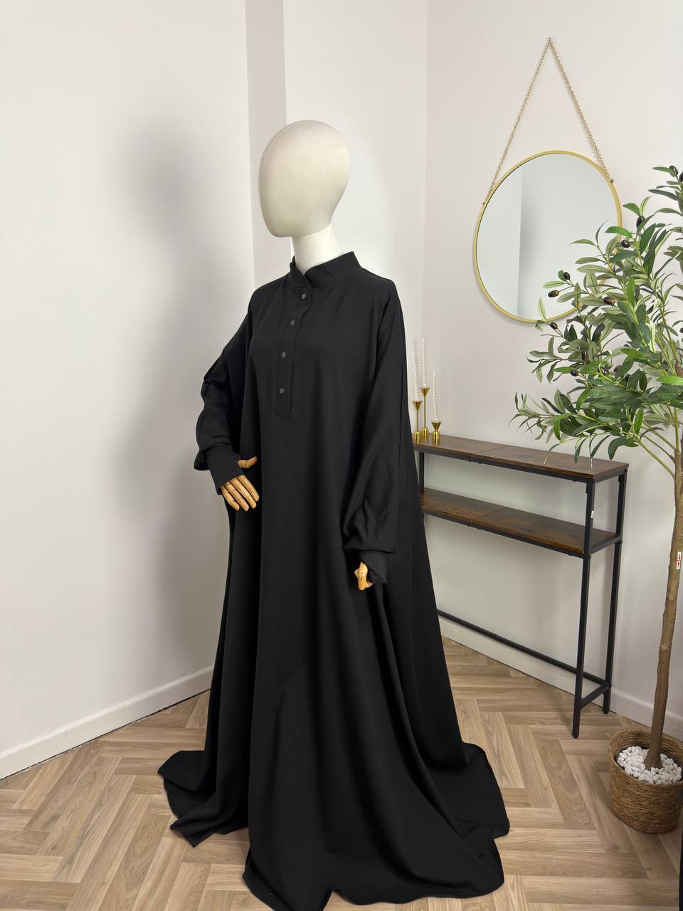 Farasha Abaya aus Sommersweat