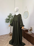 Abaya mit Ballonärmeln
