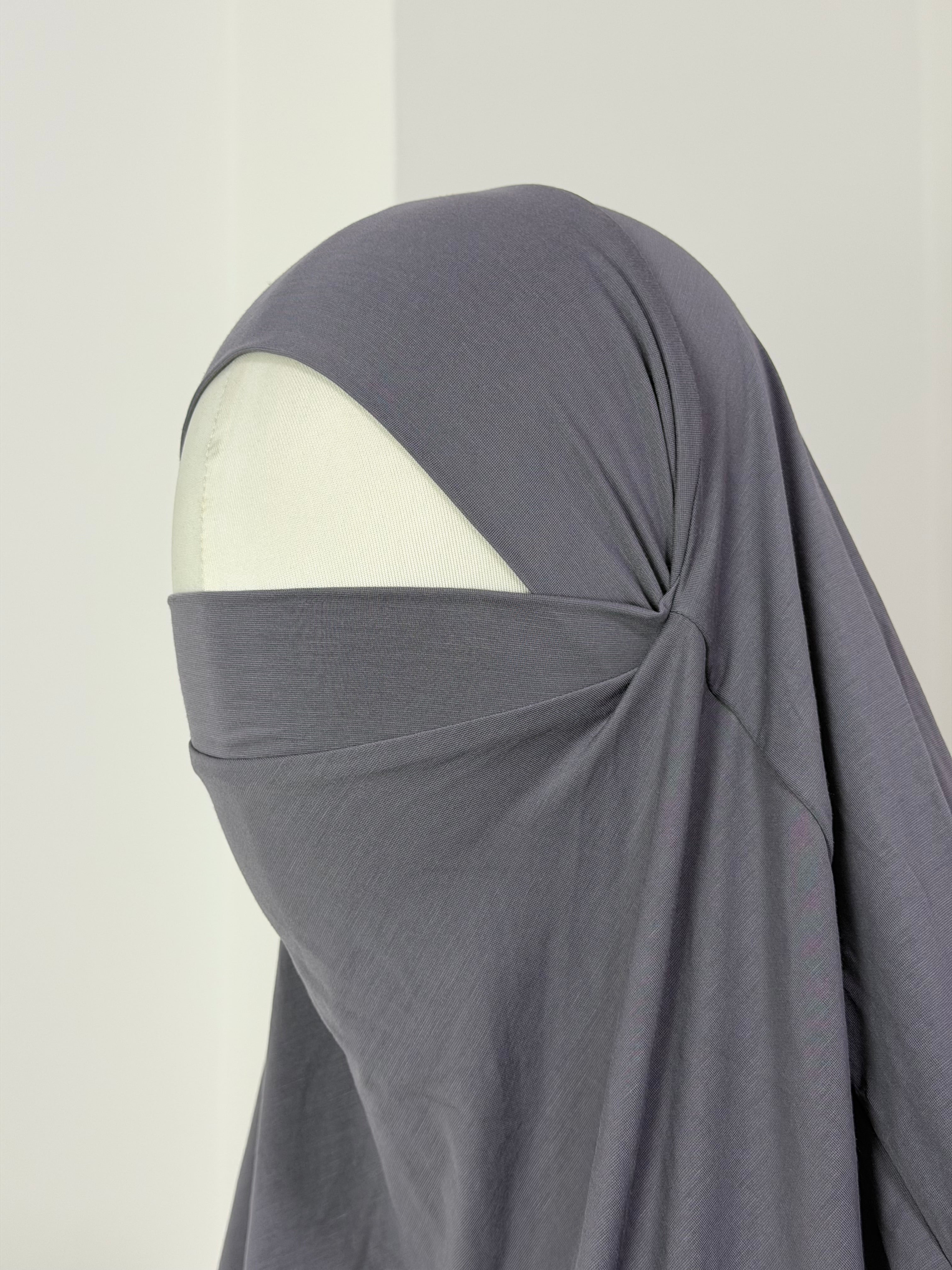 Khimar aus Baumwolljersey