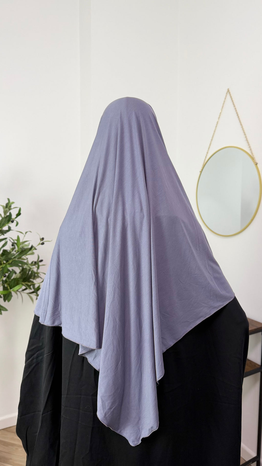 Khimar made of cotton jersey