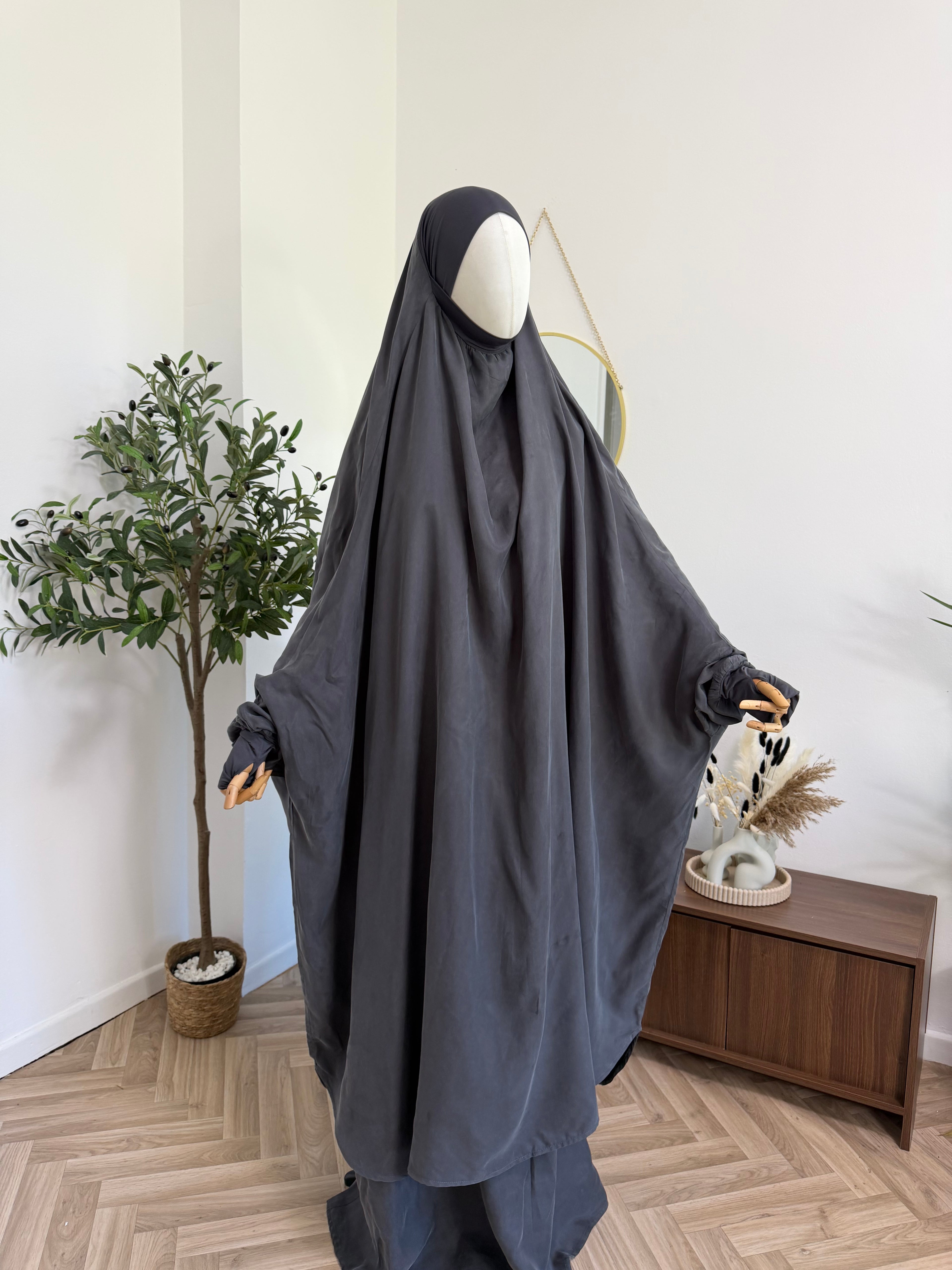 2-teiliger Jilbab aus Cupro