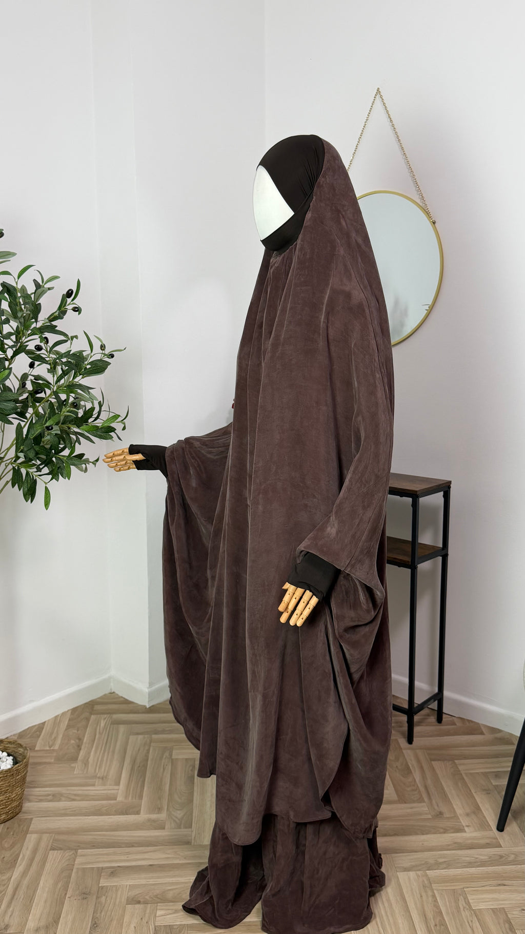 2-teiliger Jilbab aus Cupro