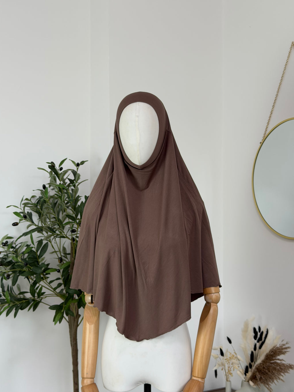 Khimar aus Baumwolljersey