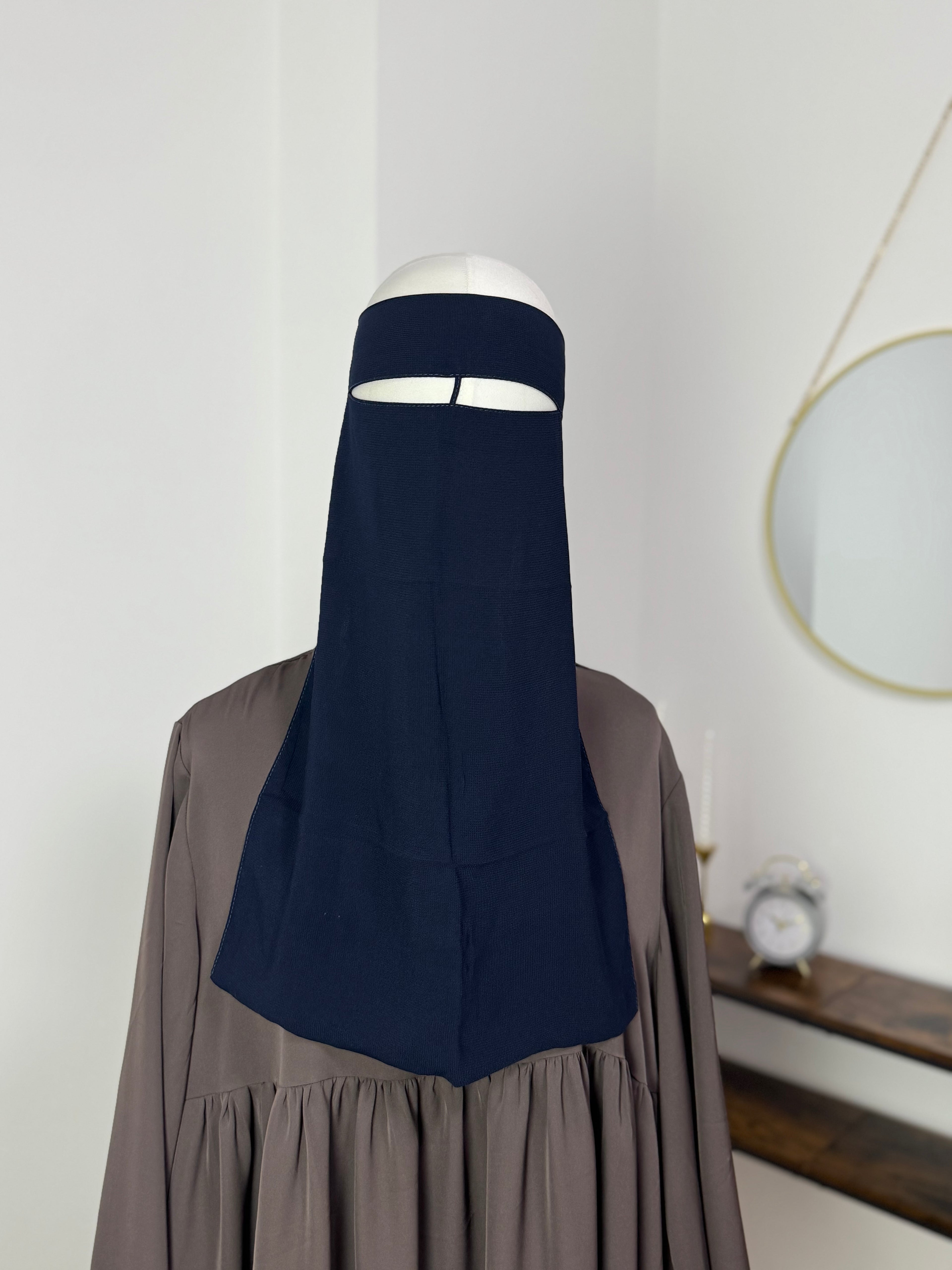 Niqab einlagig