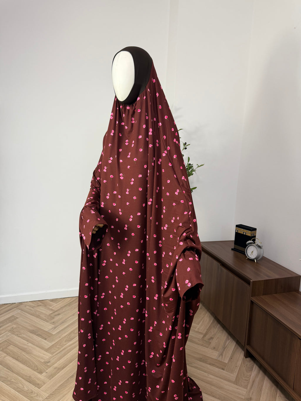 Prayer jilbab made of bamboo viscose