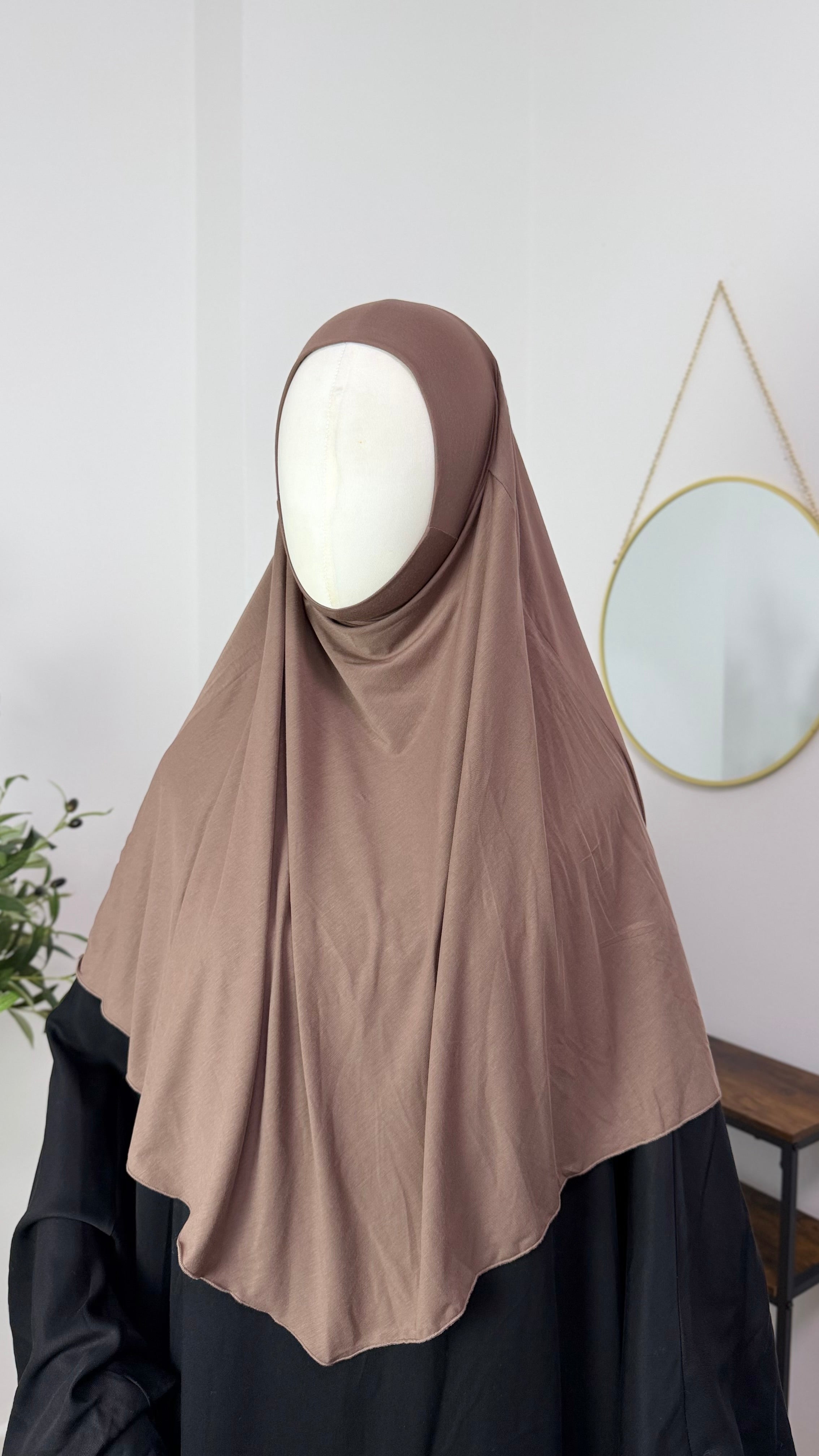 Khimar made of cotton jersey