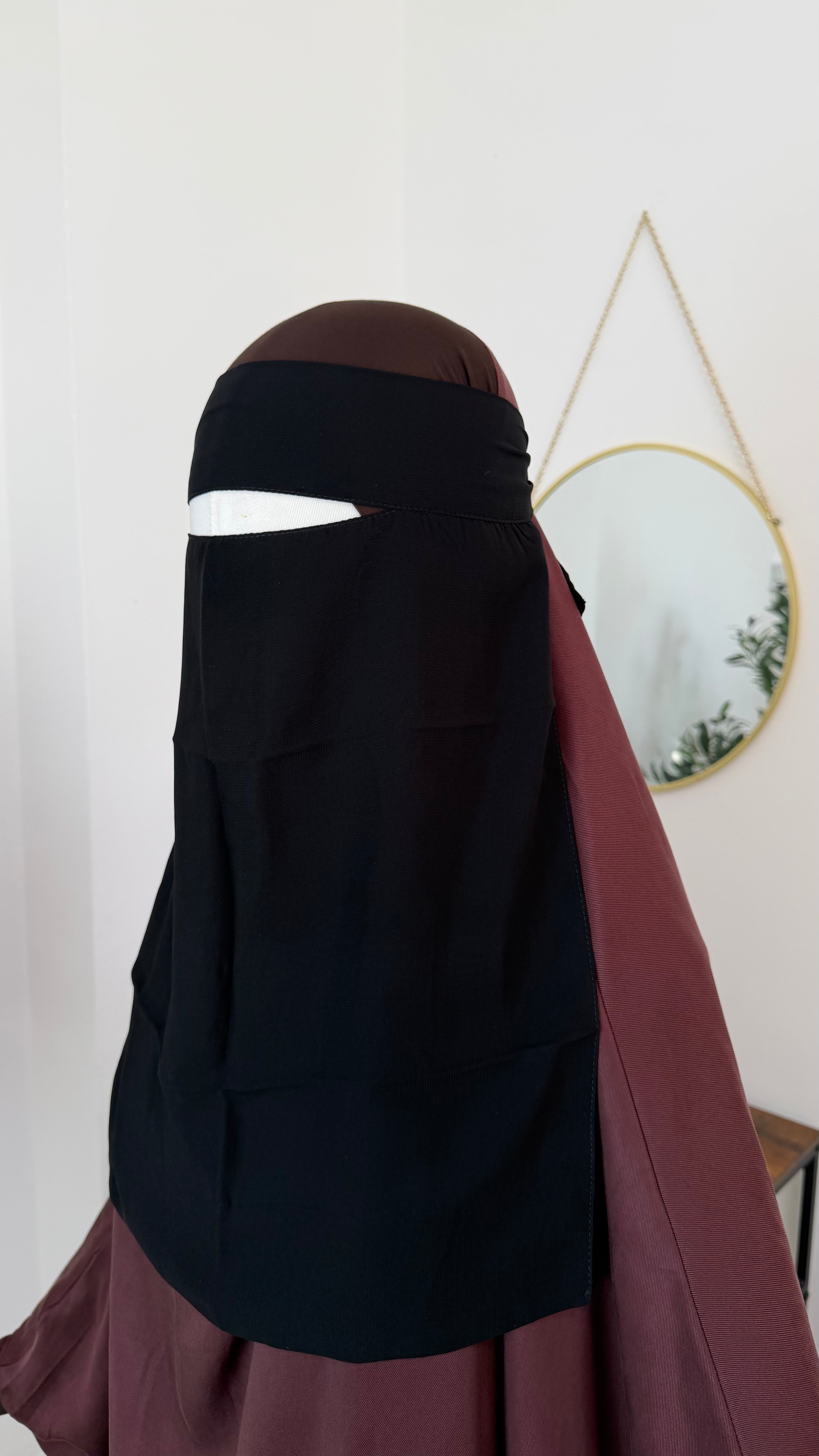 Niqab einlagig