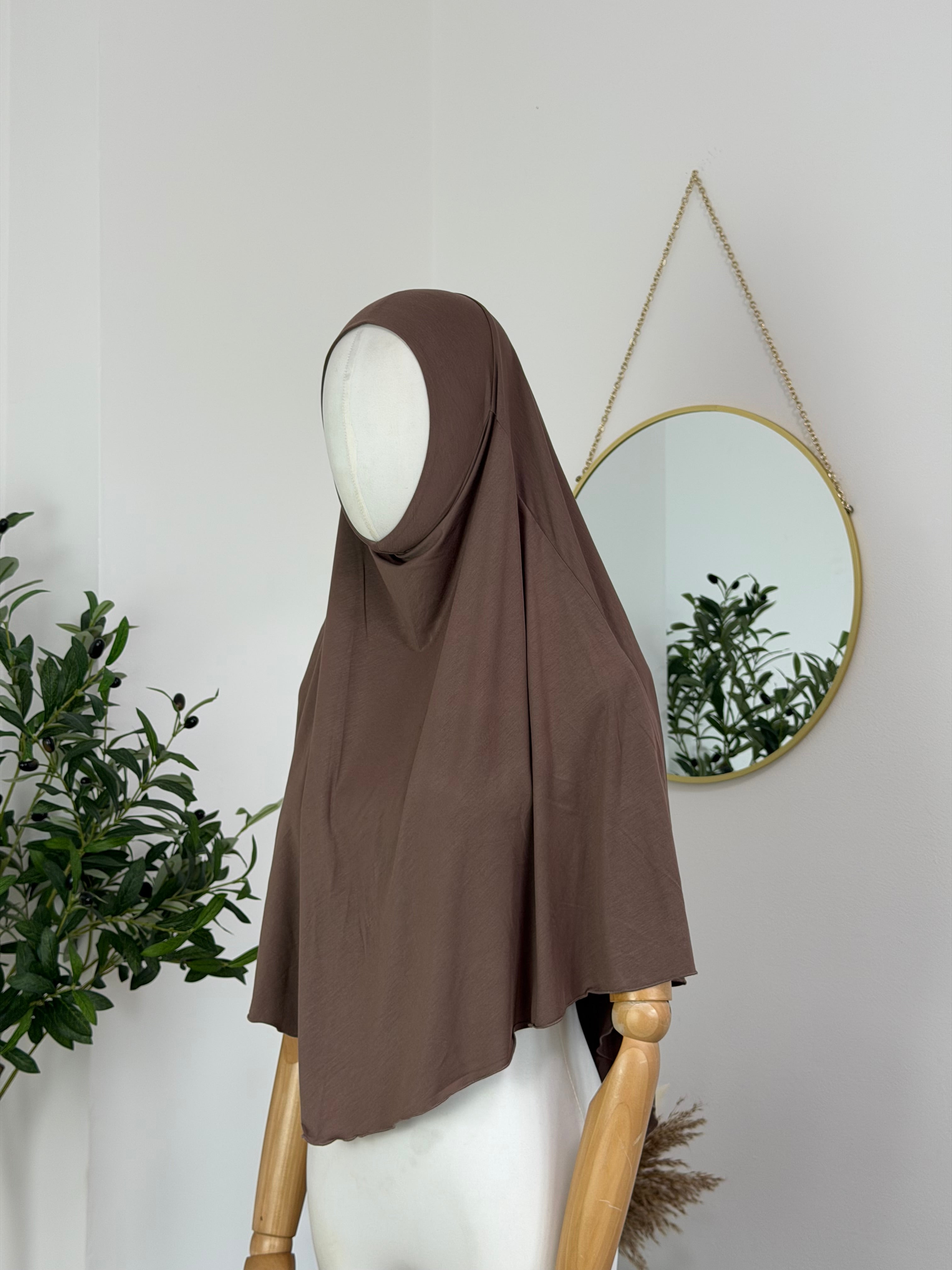 Khimar aus Baumwolljersey