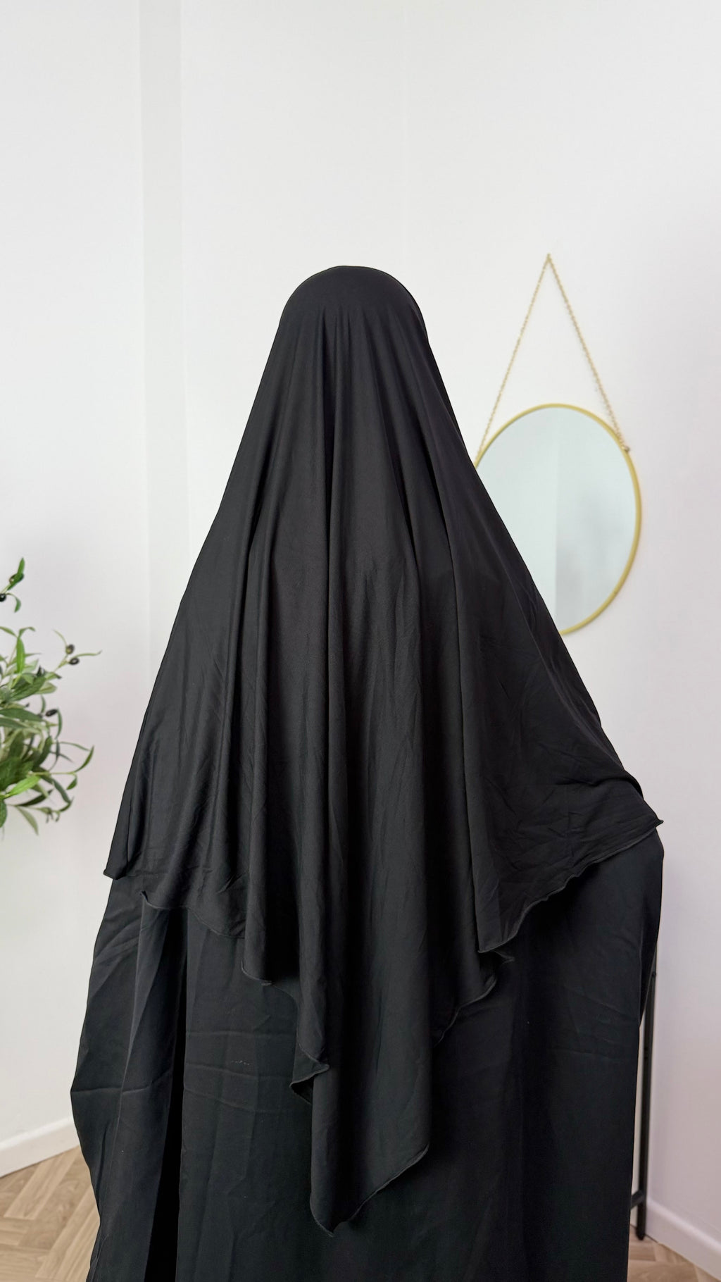 Khimar made of cotton jersey
