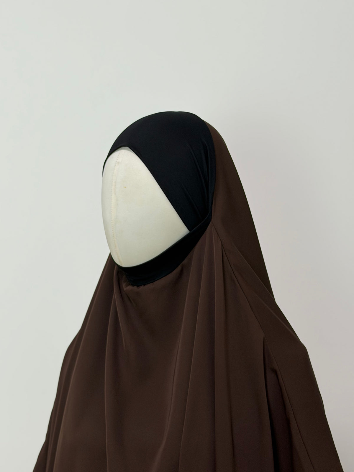 XXL rectangular khimar made of abaya silk