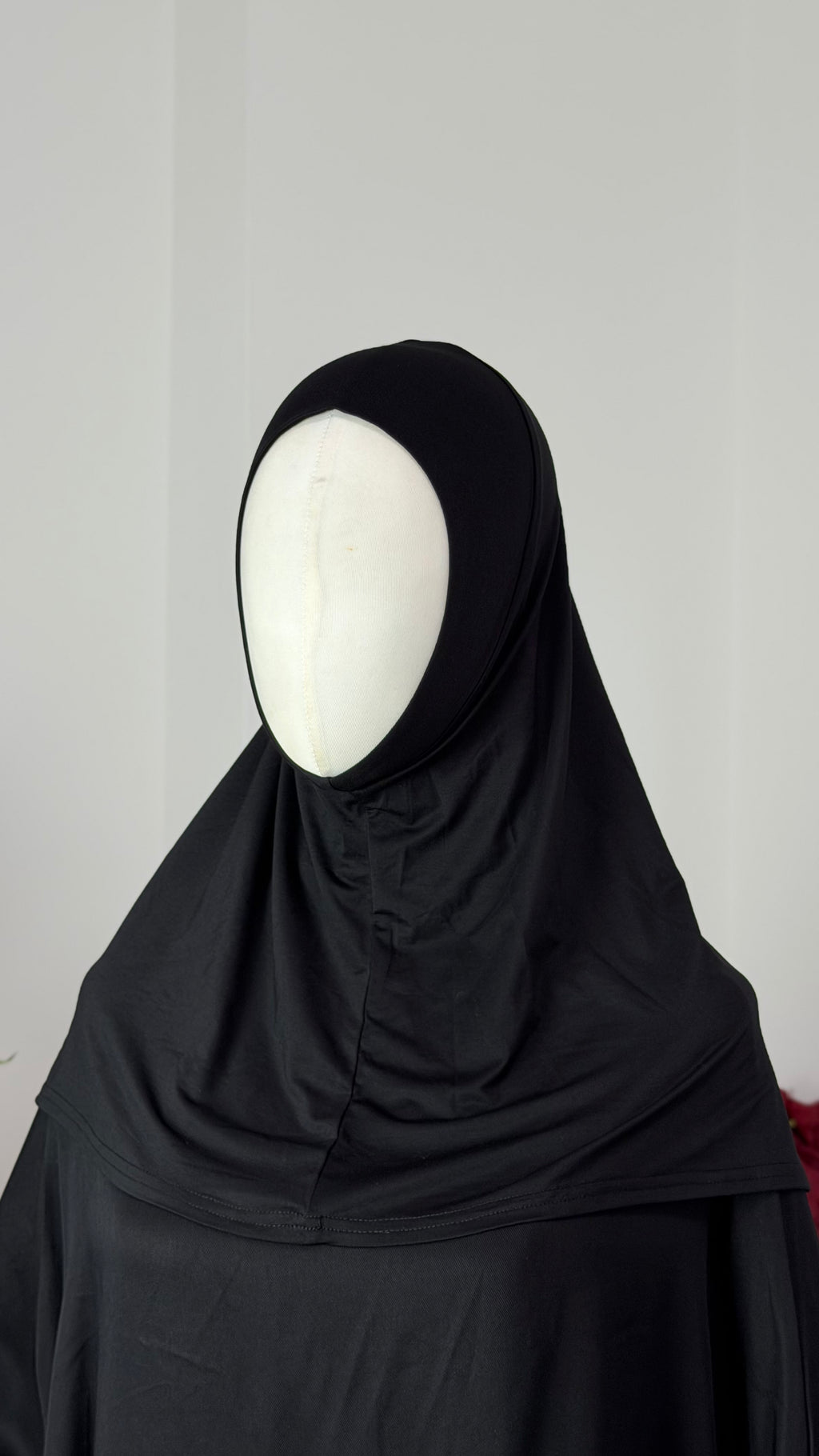 Schlauch-Unterhijab mit Hals- und Kinnbedeckung