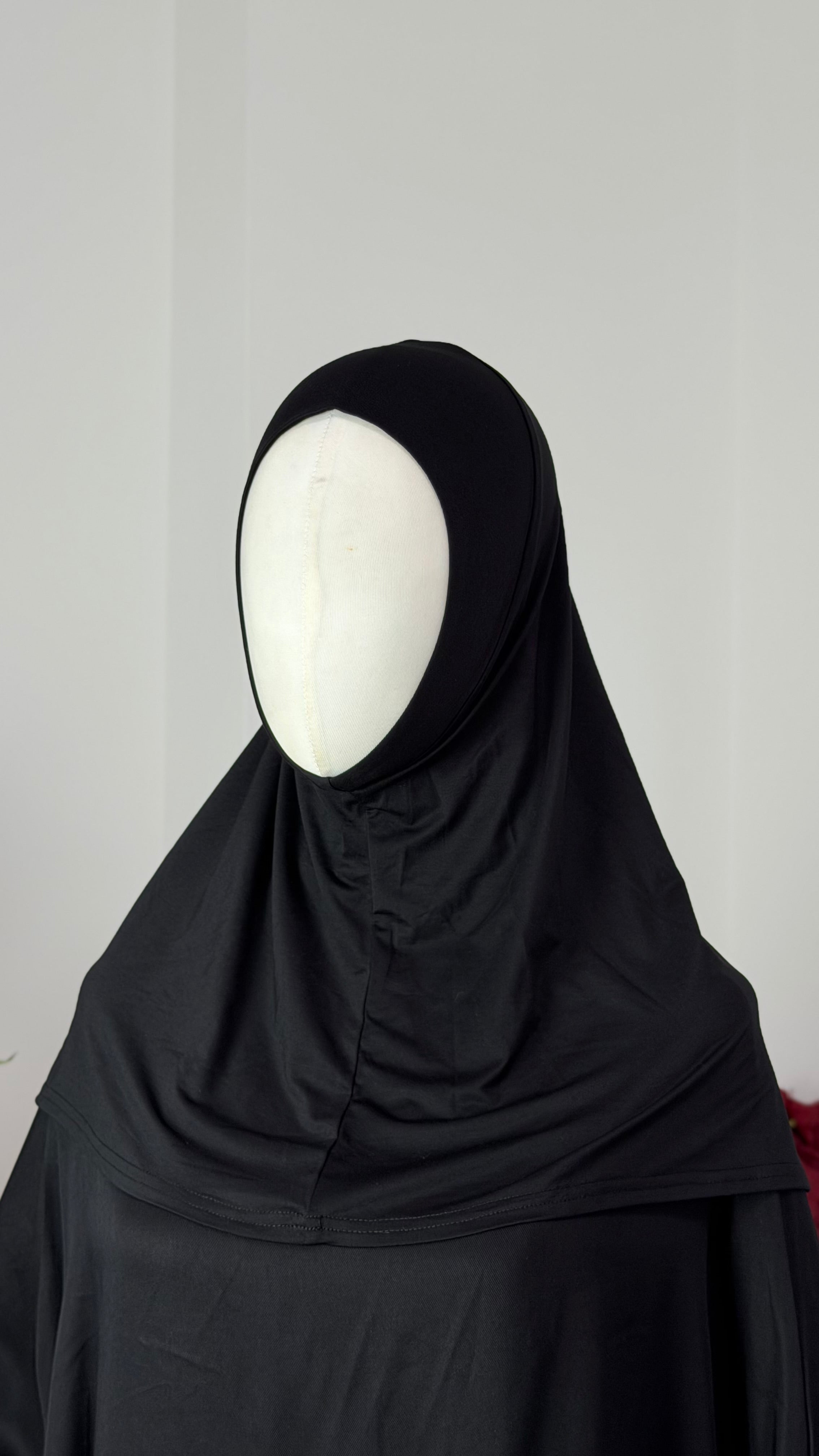 Schlauch-Unterhijab mit Hals- und Kinnbedeckung