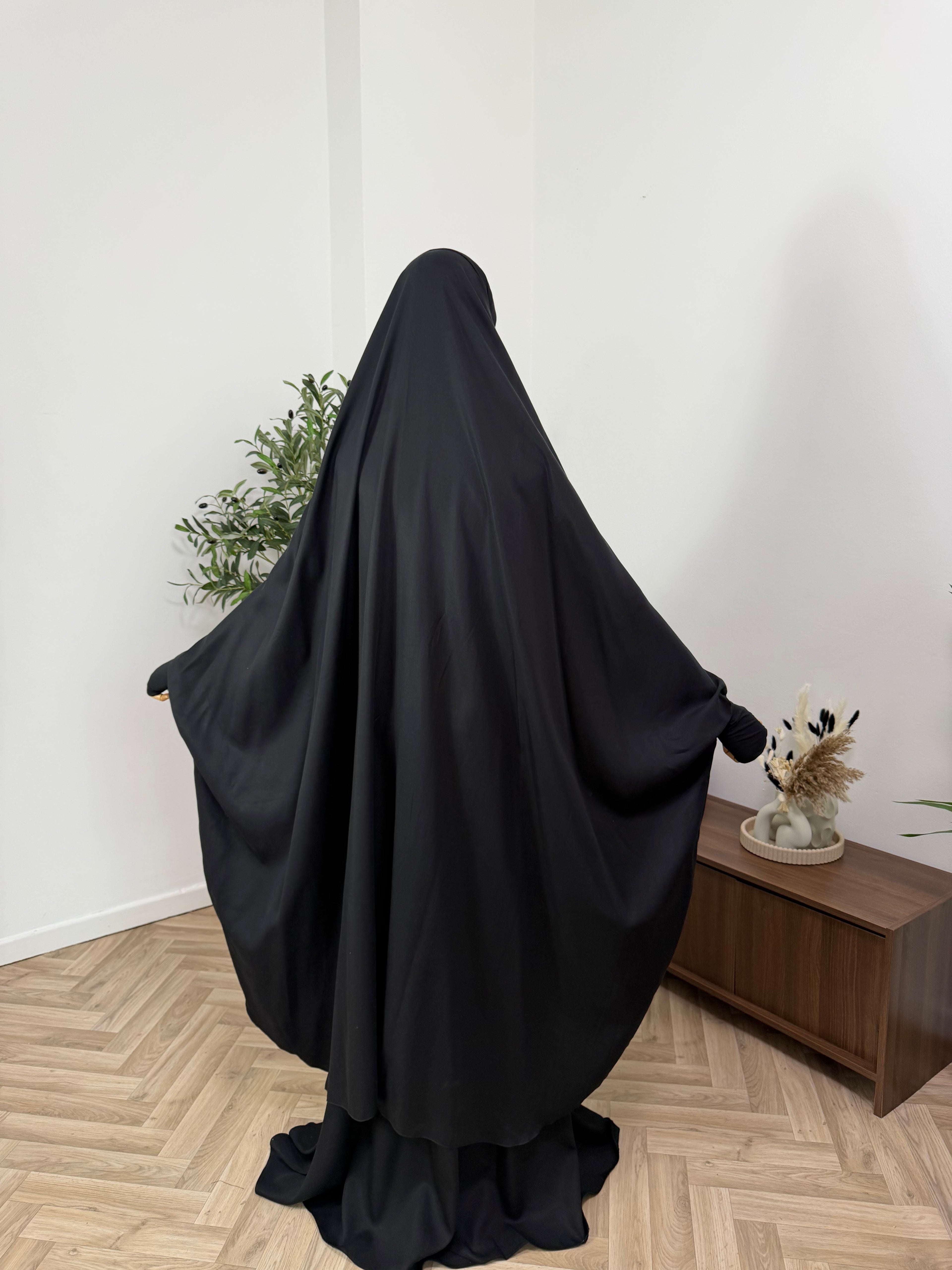 Jilbab aus Cupro-Tencel