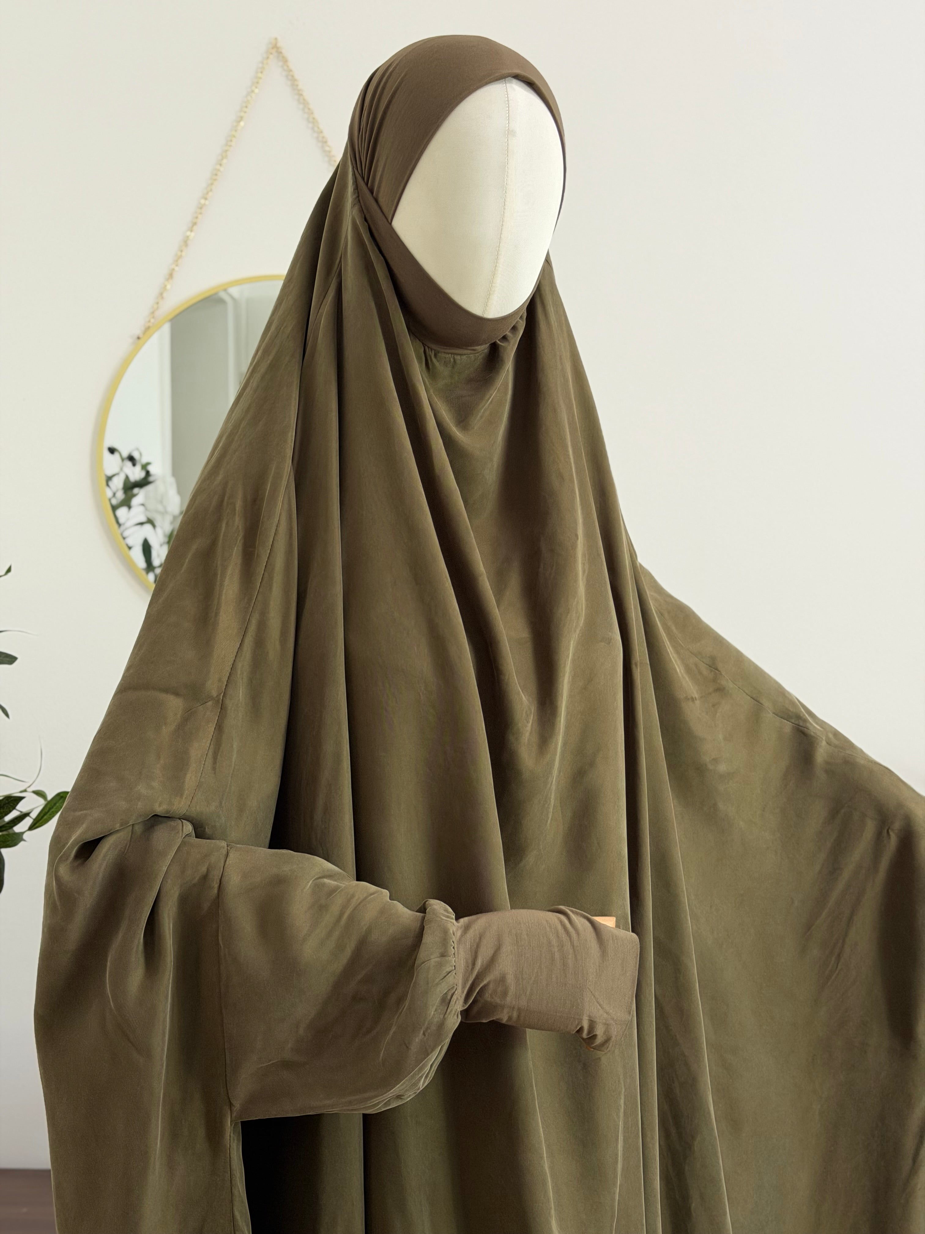 2-teiliger Jilbab aus Cupro
