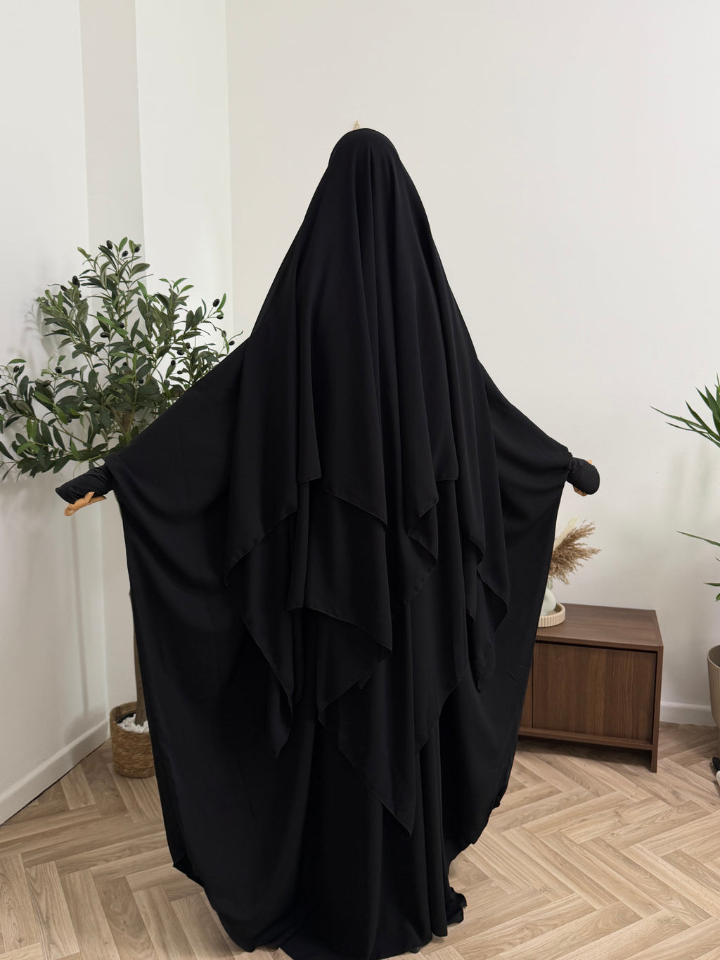 Umrah-Jilbab mit Rock
