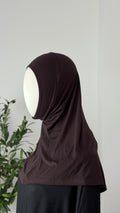 Tube-shaped underhijab with neck and chin covering