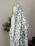 Elegantes Hauskleid mit floralem Muster