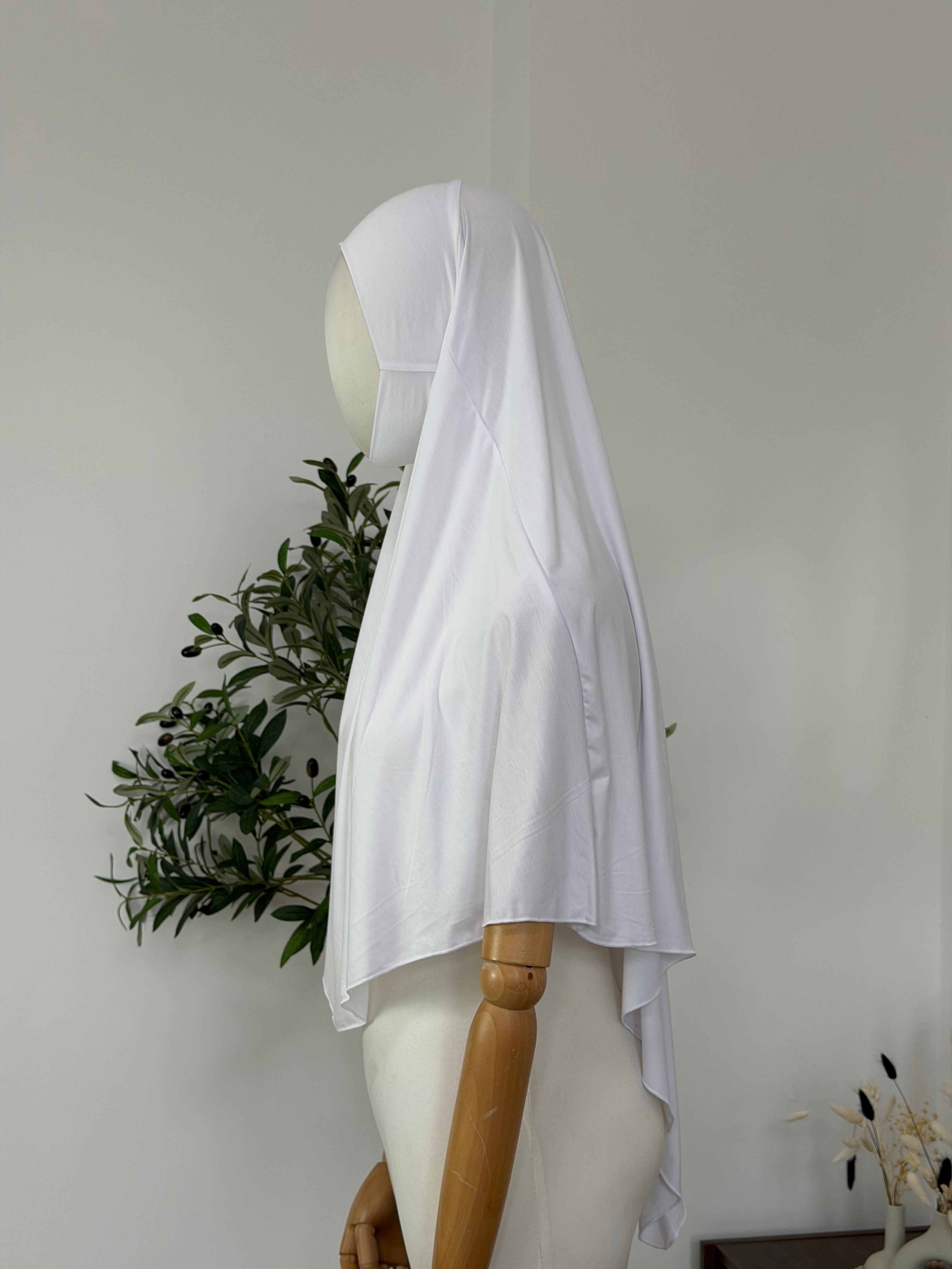 Khimar aus Baumwolljersey