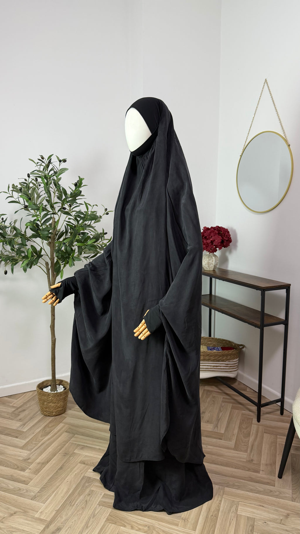 2-teiliger Jilbab aus Cupro