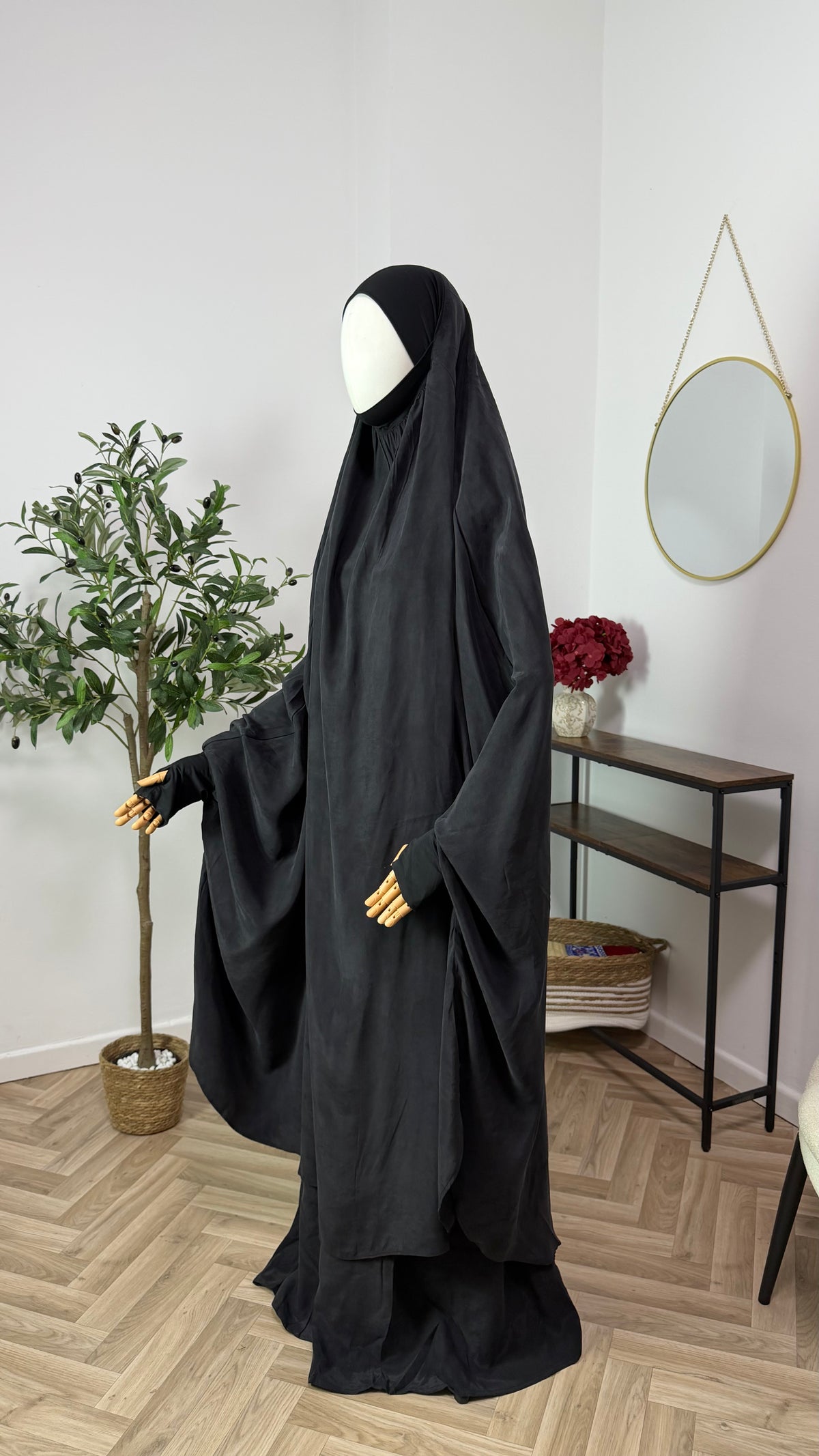2-teiliger Jilbab aus Cupro