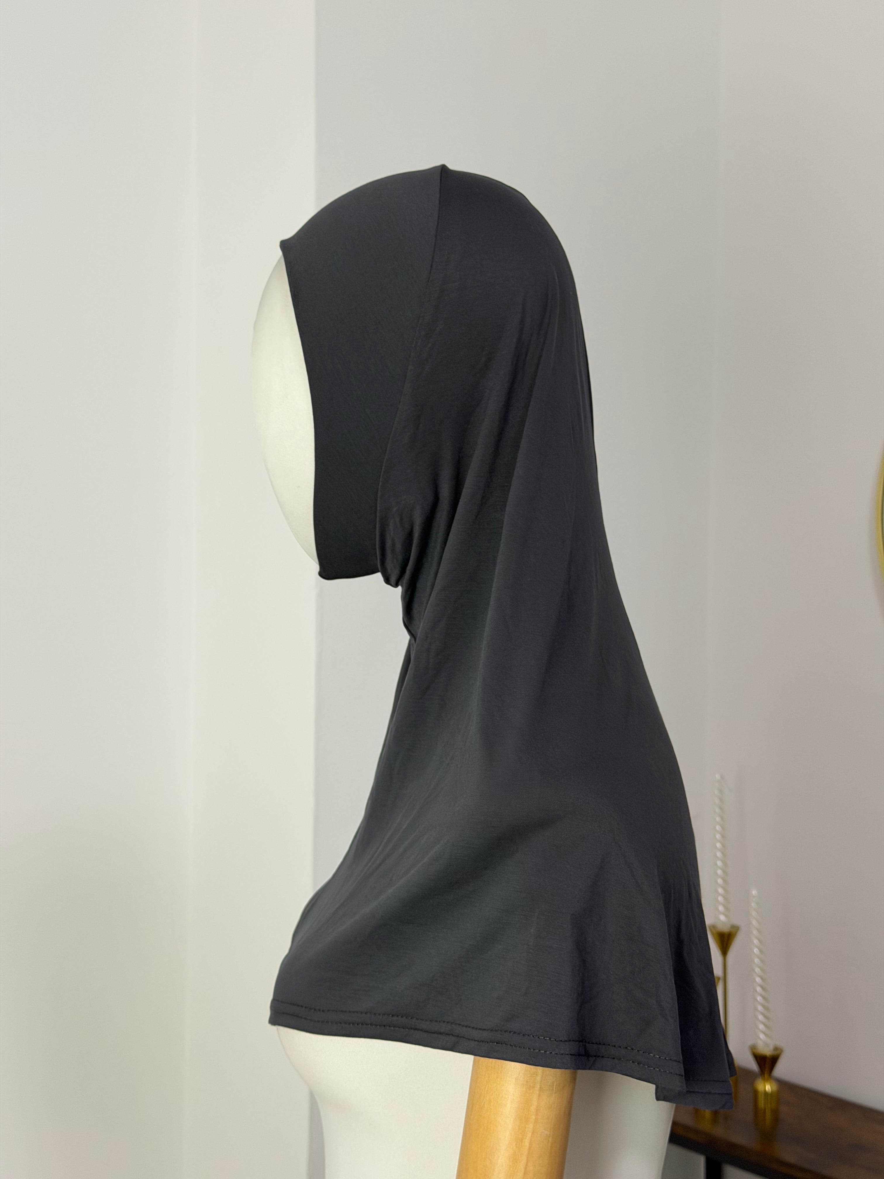 Schlauch-Unterhijab mit Hals- und Kinnbedeckung