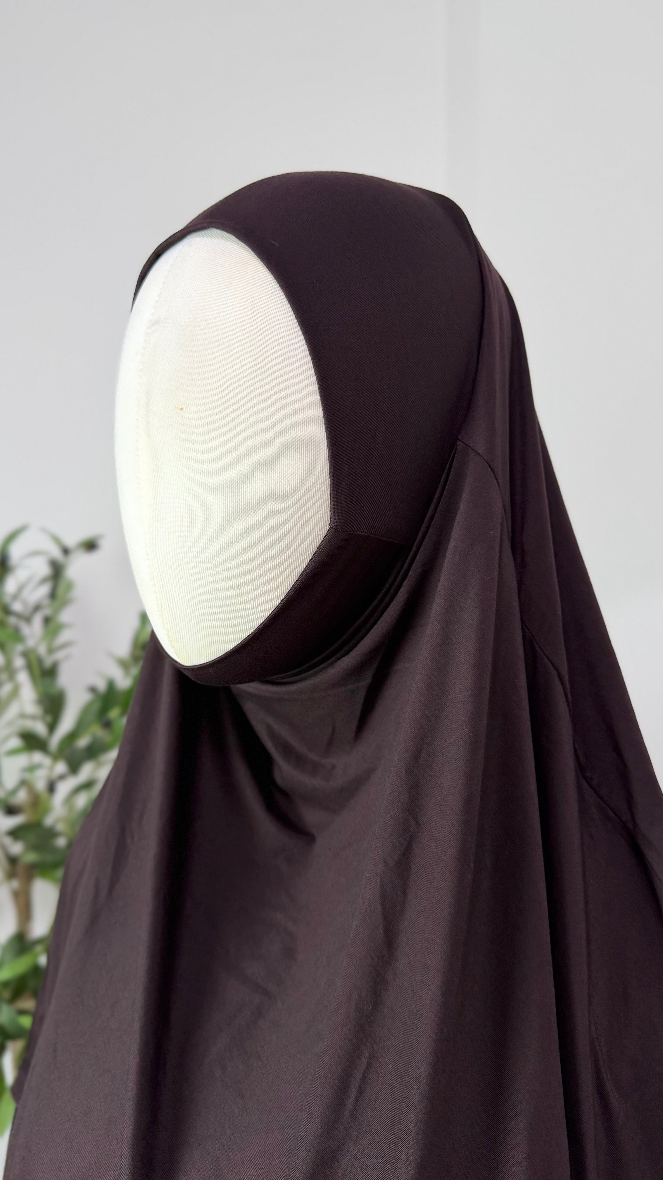 Khimar made of cotton jersey
