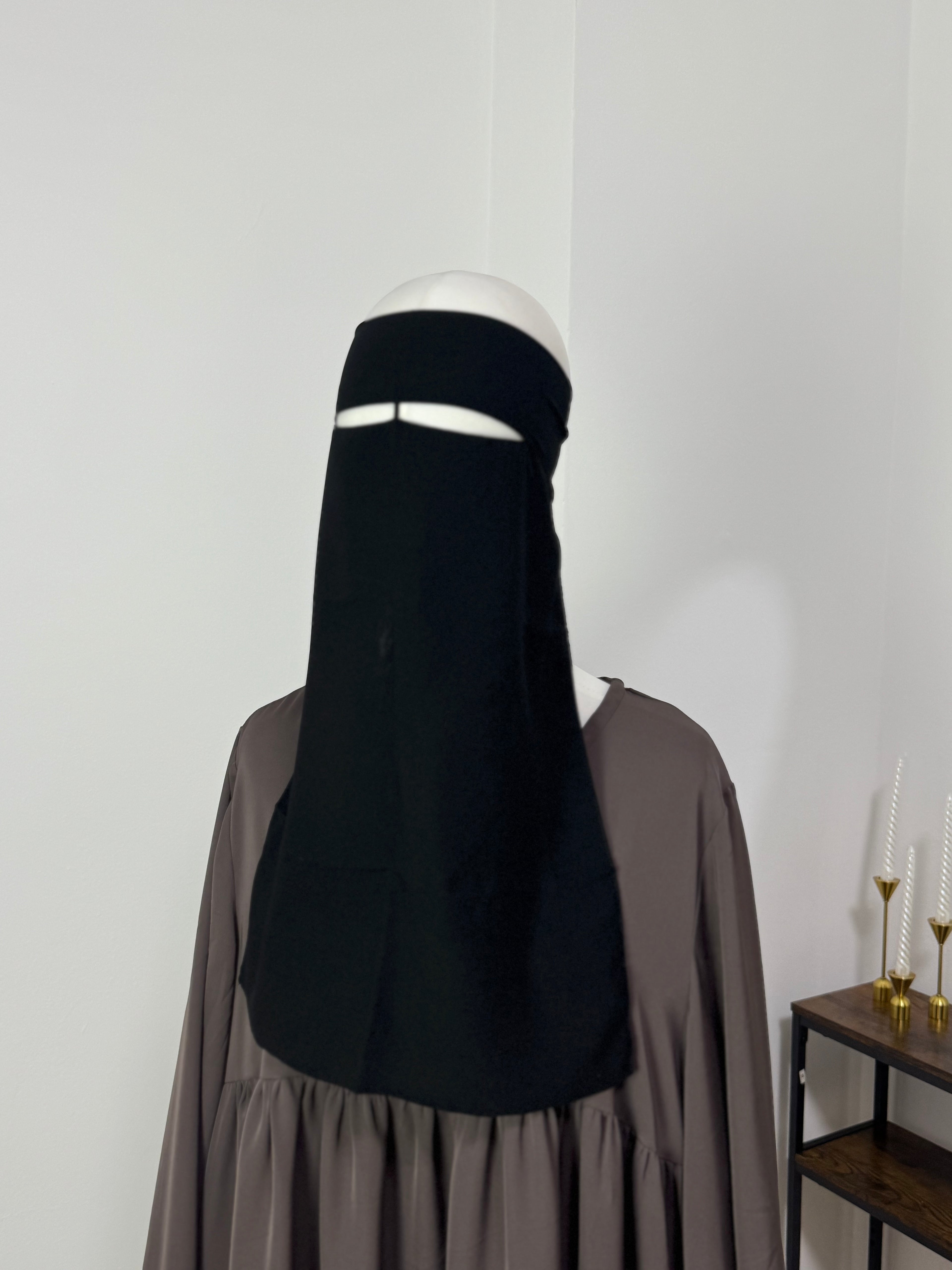Niqab einlagig