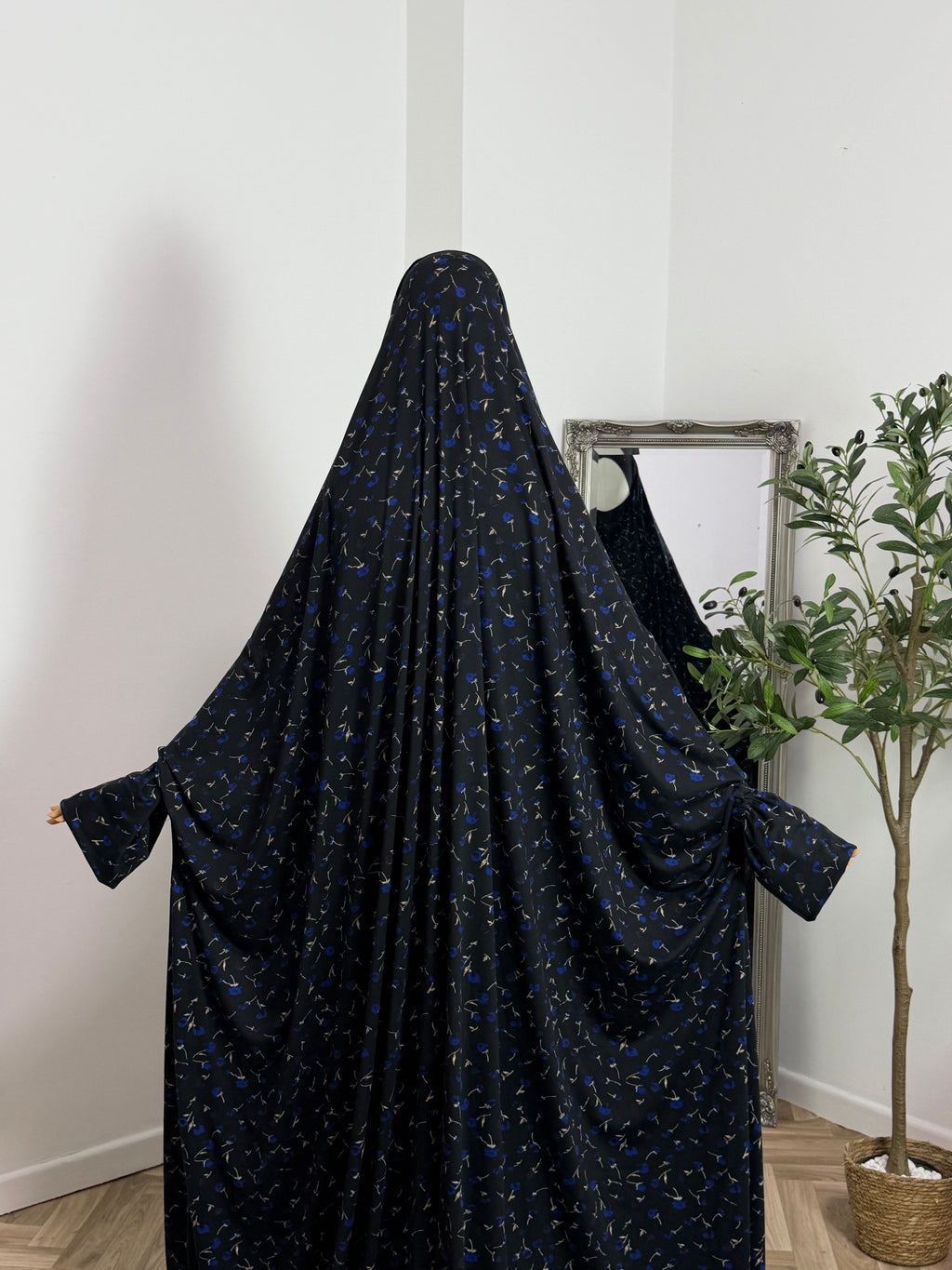 Prayer jilbab made of bamboo viscose