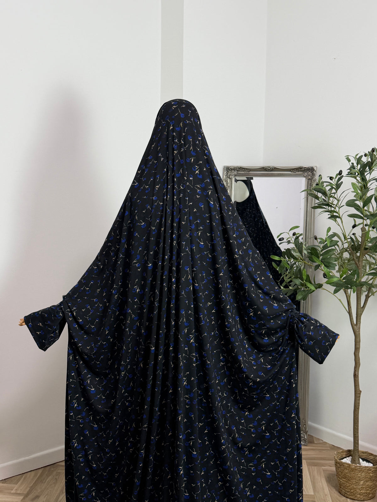 Prayer jilbab made of bamboo viscose