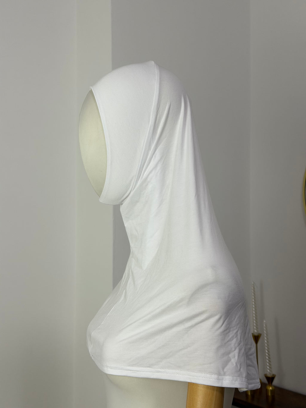 Schlauch-Unterhijab mit Hals- und Kinnbedeckung