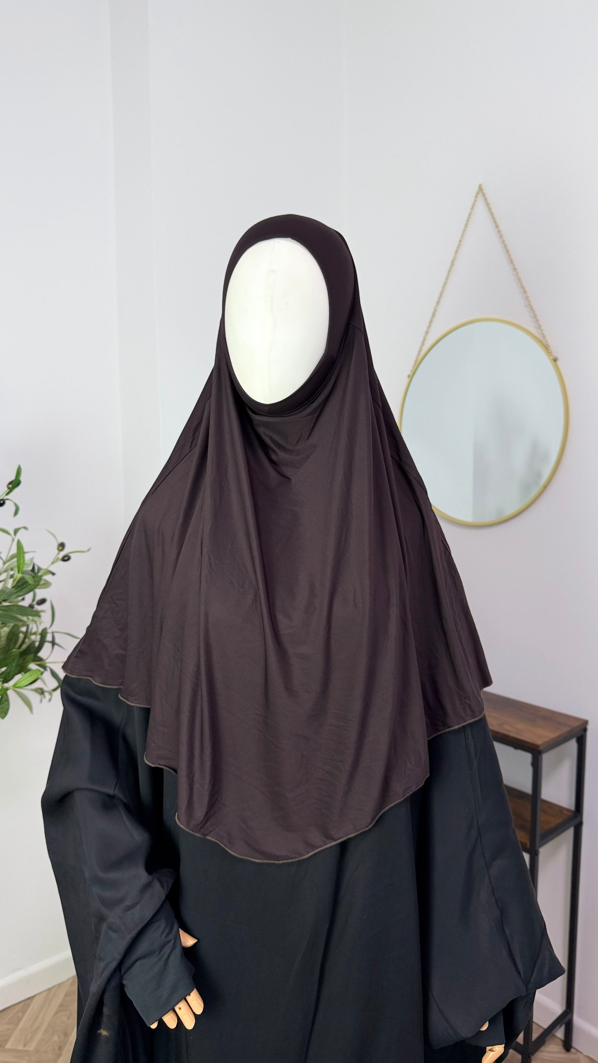 Khimar made of cotton jersey