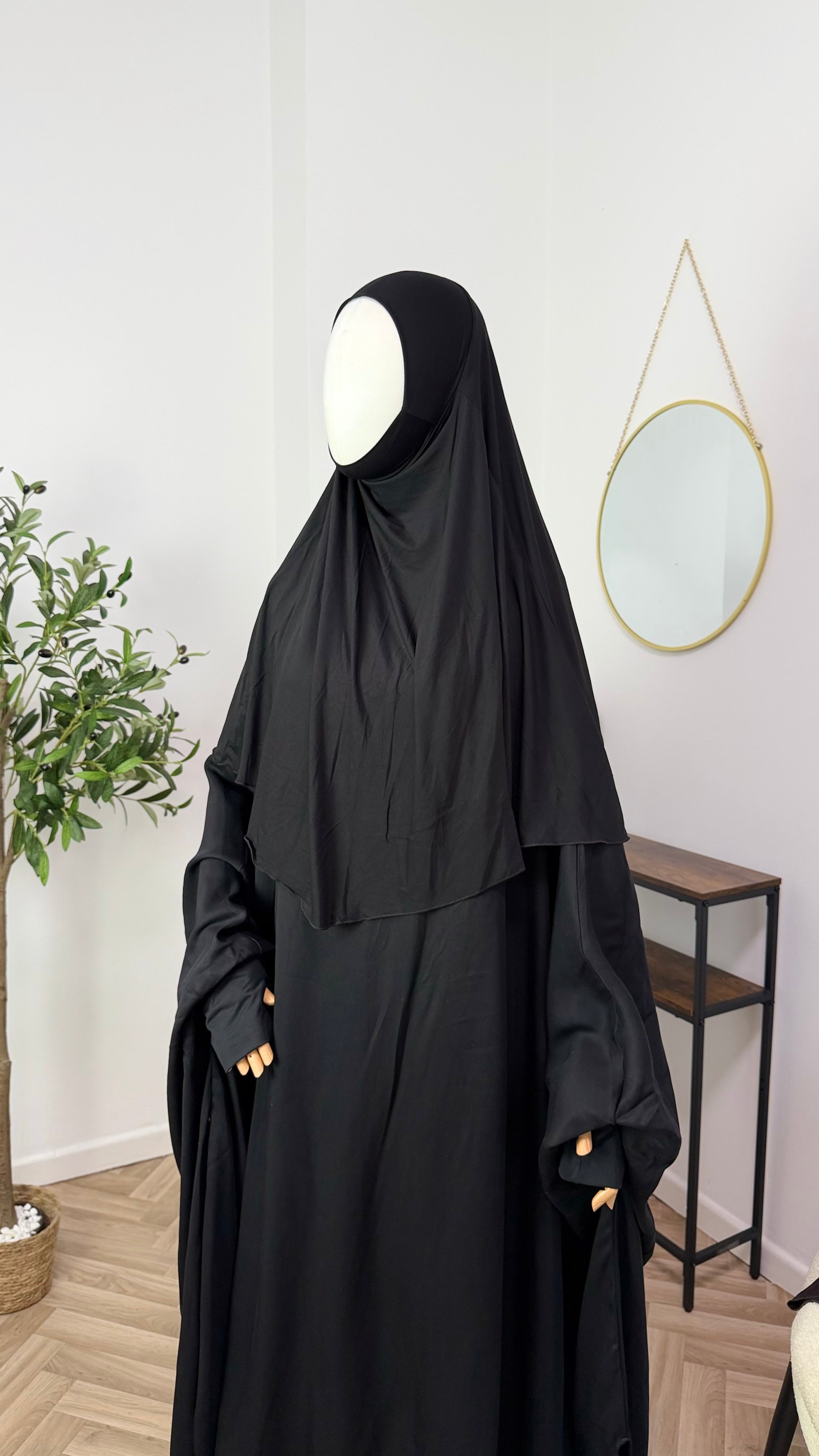 Khimar made of cotton jersey