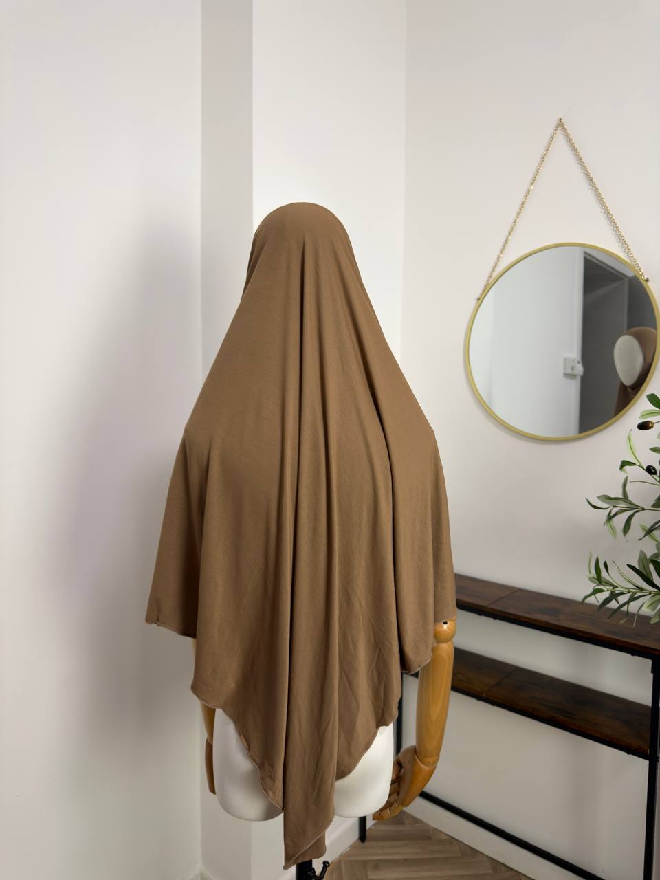 Khimar aus Baumwolljersey