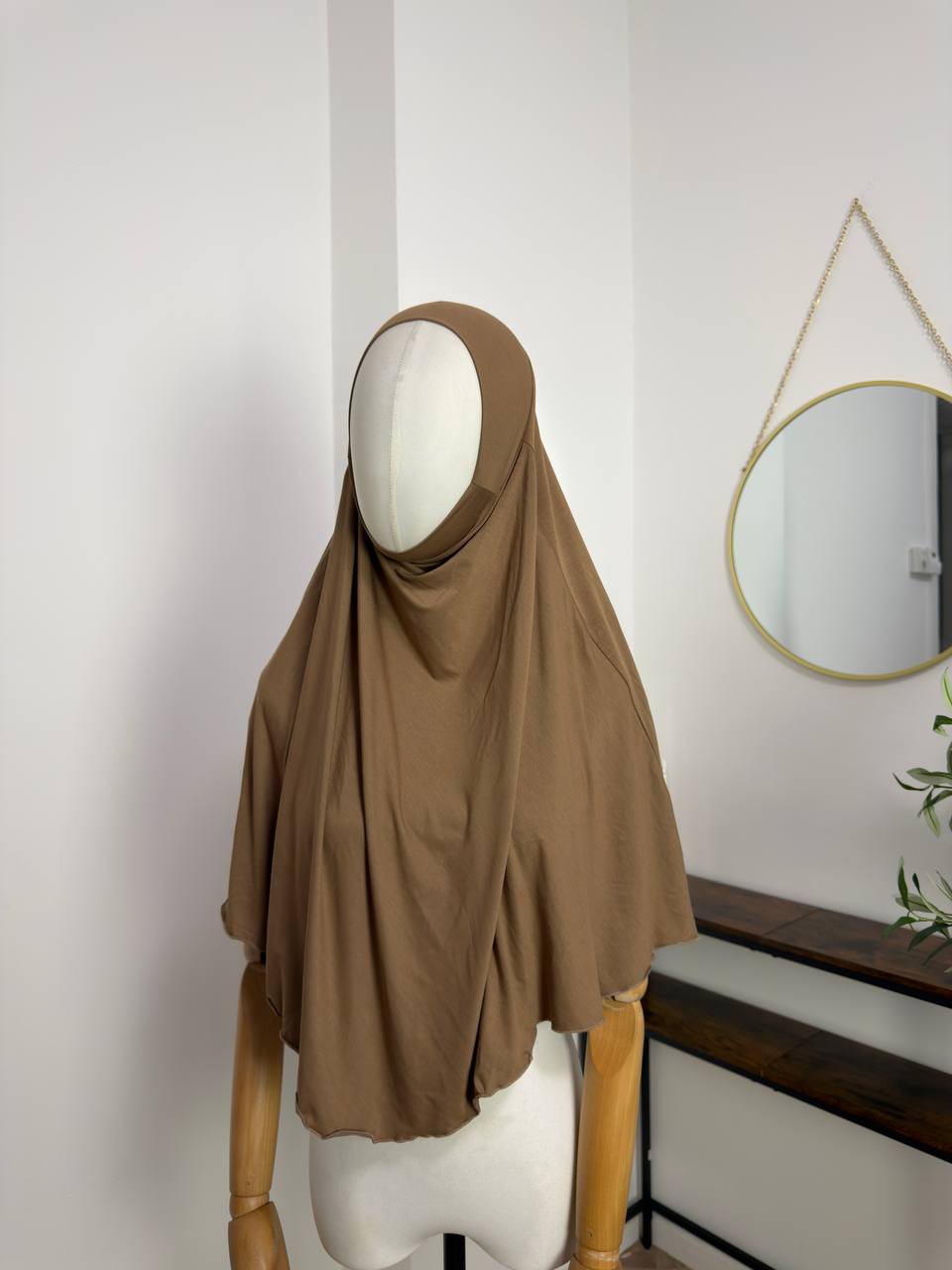 Khimar aus Baumwolljersey